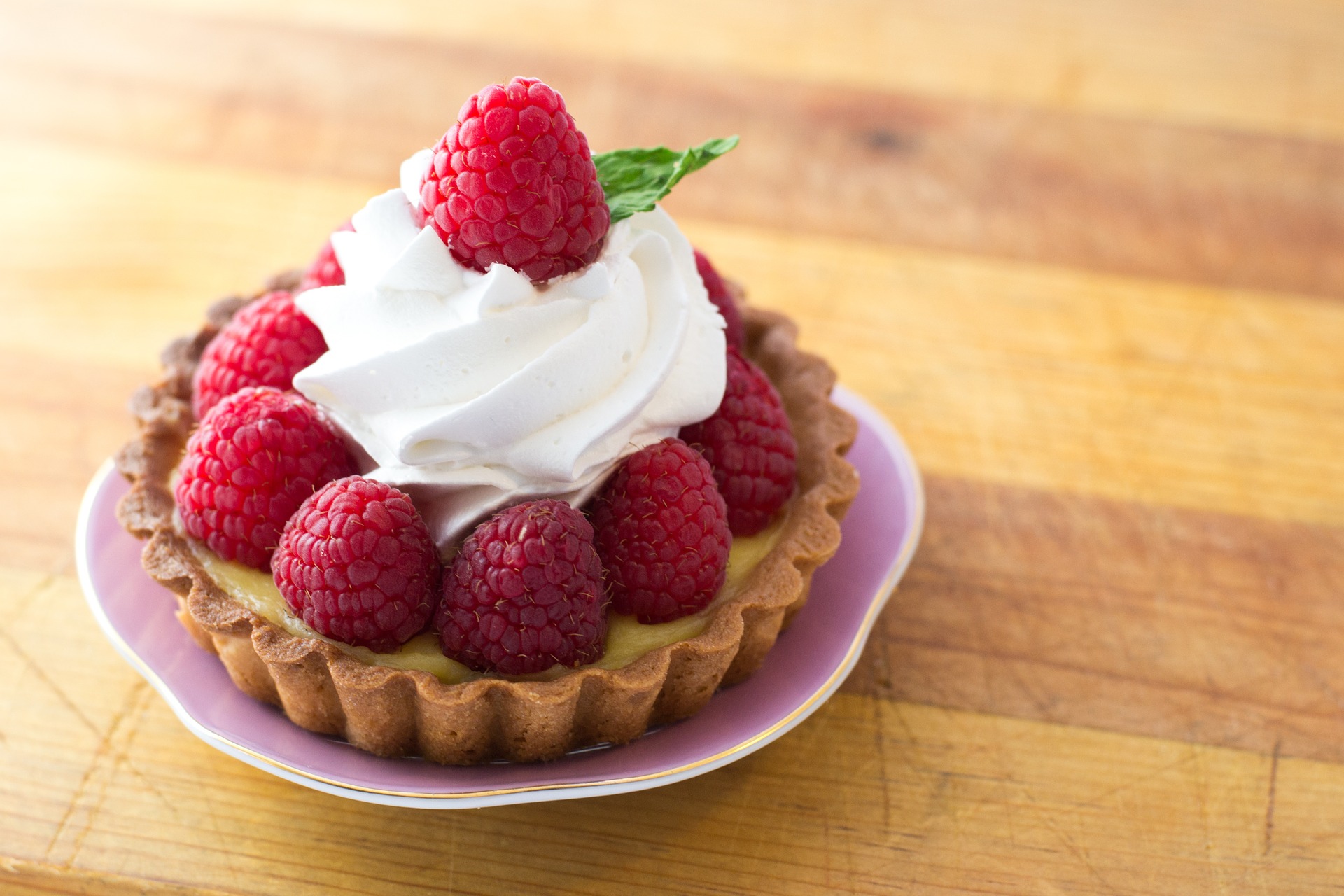 Strawberry Tart Dessert Corporate